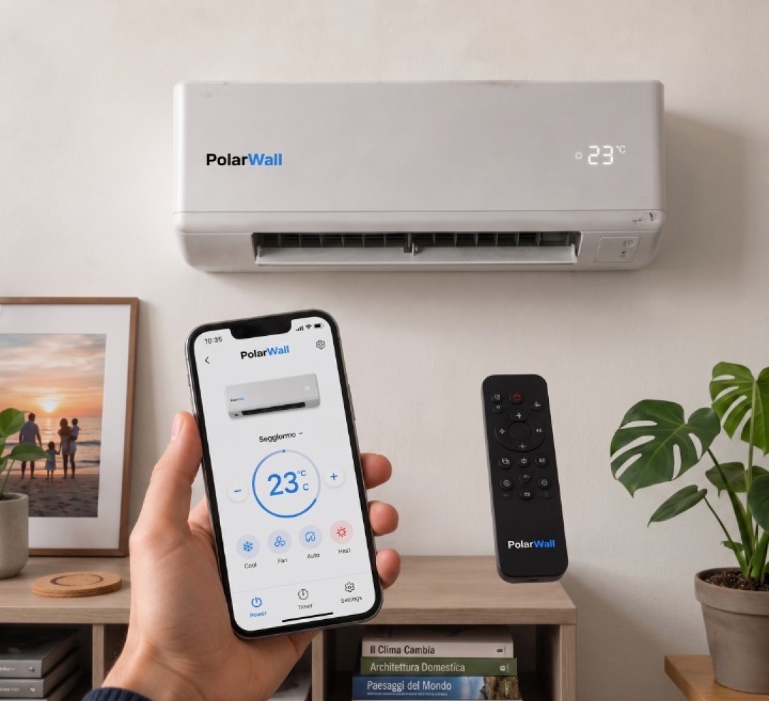 PolarWall — HEPA filter and smartphone control