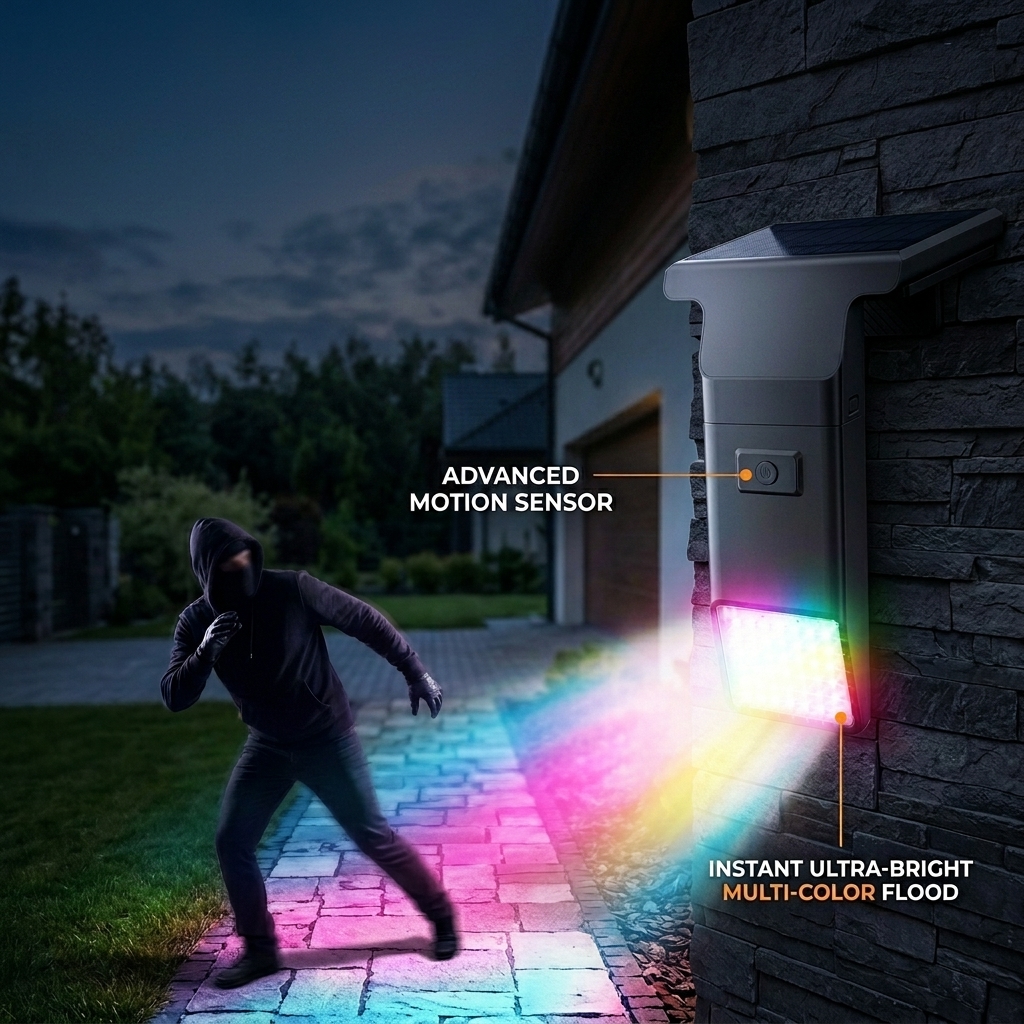 Total Security and Automatic Deterrence for Your Home